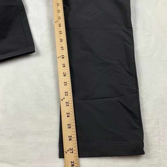 NWT FIGS PRO Skinny Zip Fly Trouser sz Large Black Pants 6-Pocket Medical Scrubs - Picture 10 of 14